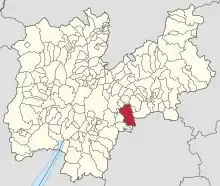 Localisation de Levico Terme