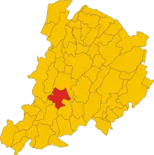 Localisation de Marzabotto