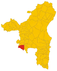Localisation de Meana Sardo