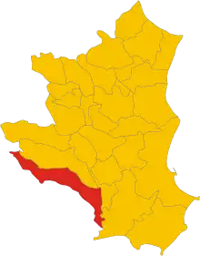 Localisation de Mesoraca