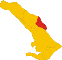 Localisation de Monrupino