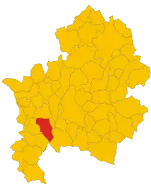 Localisation de Montaquila