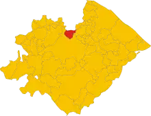 Localisation de Montecalvo in Foglia