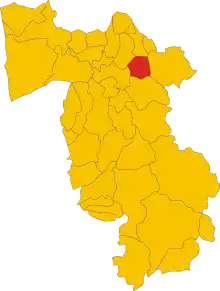 Localisation de Montopoli in Val d'Arno