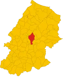 Localisation de Morrone del Sannio