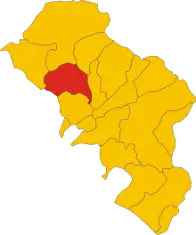 Localisation de Mulazzo