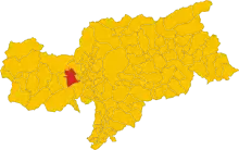 Localisation de Naturno