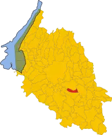 Localisation de Palù