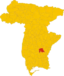 Localisation de Pavia di Udine