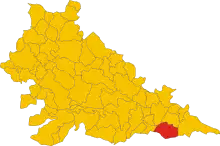 Localisation de Poggio Rusco