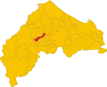 Localisation de Poggio San Marcello