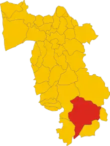 Localisation de Pomarance
