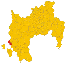 Localisation de Portoscuso