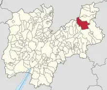 Localisation de Predazzo