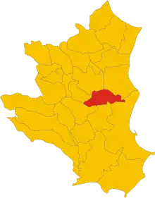 Localisation de Rocca di Neto