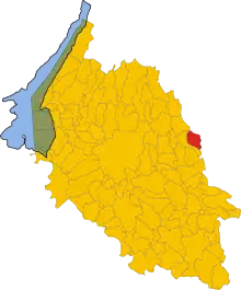 Localisation de Roncà