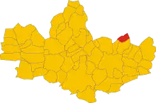 Localisation de Ronco Briantino