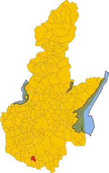 Localisation de San Gervasio Bresciano