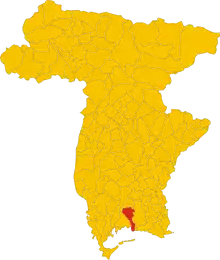 Localisation de San Giorgio di Nogaro