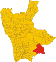 Localisation de San Giovanni in Fiore