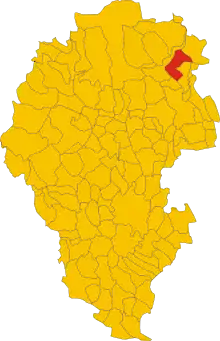 Localisation de San Nazario