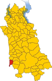 Localisation de San Nazzaro Sesia