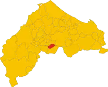 Localisation de San Paolo di Jesi