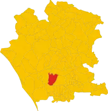 Localisation de Santa Maria la Fossa