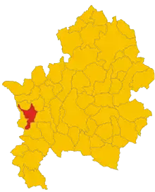 Localisation de Scapoli