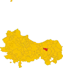 Localisation de Scillato