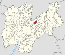 Localisation de Segonzano