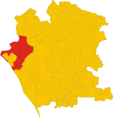 Localisation de Sessa Aurunca