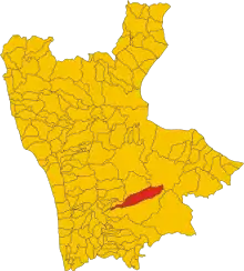 Localisation de Spezzano della Sila