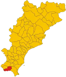 Localisation de Stellanello