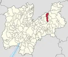 Localisation de Tesero