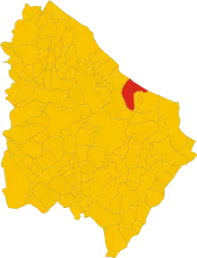 Localisation de Torino di Sangro