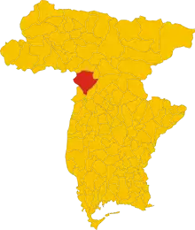 Localisation de Trasaghis