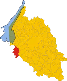 Localisation de Valeggio sul Mincio