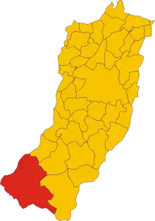 Localisation de Ventasso