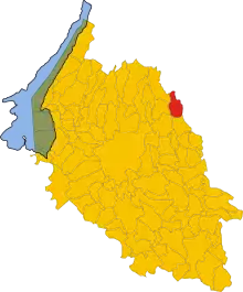 Localisation de Vestenanova