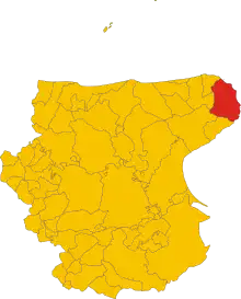 Localisation de Vieste