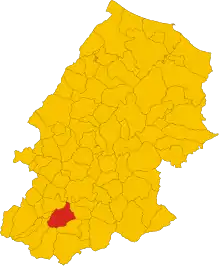 Localisation de Vinchiaturo