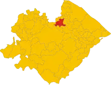 Localisation de Colbordolo