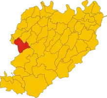 Localisation de Pecorara