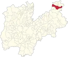 Localisation de Pozza di Fassa