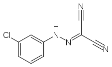 Image illustrative de l’article Carbonylcyanure m-chlorophénylhydrazone