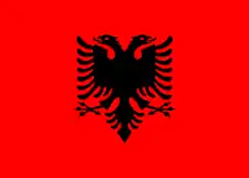 Drapeau de l'Albanie