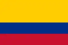 Drapeau de la Colombie