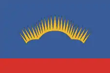 Drapeau de l’oblast de Mourmansk