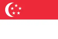 Drapeau de Singapour